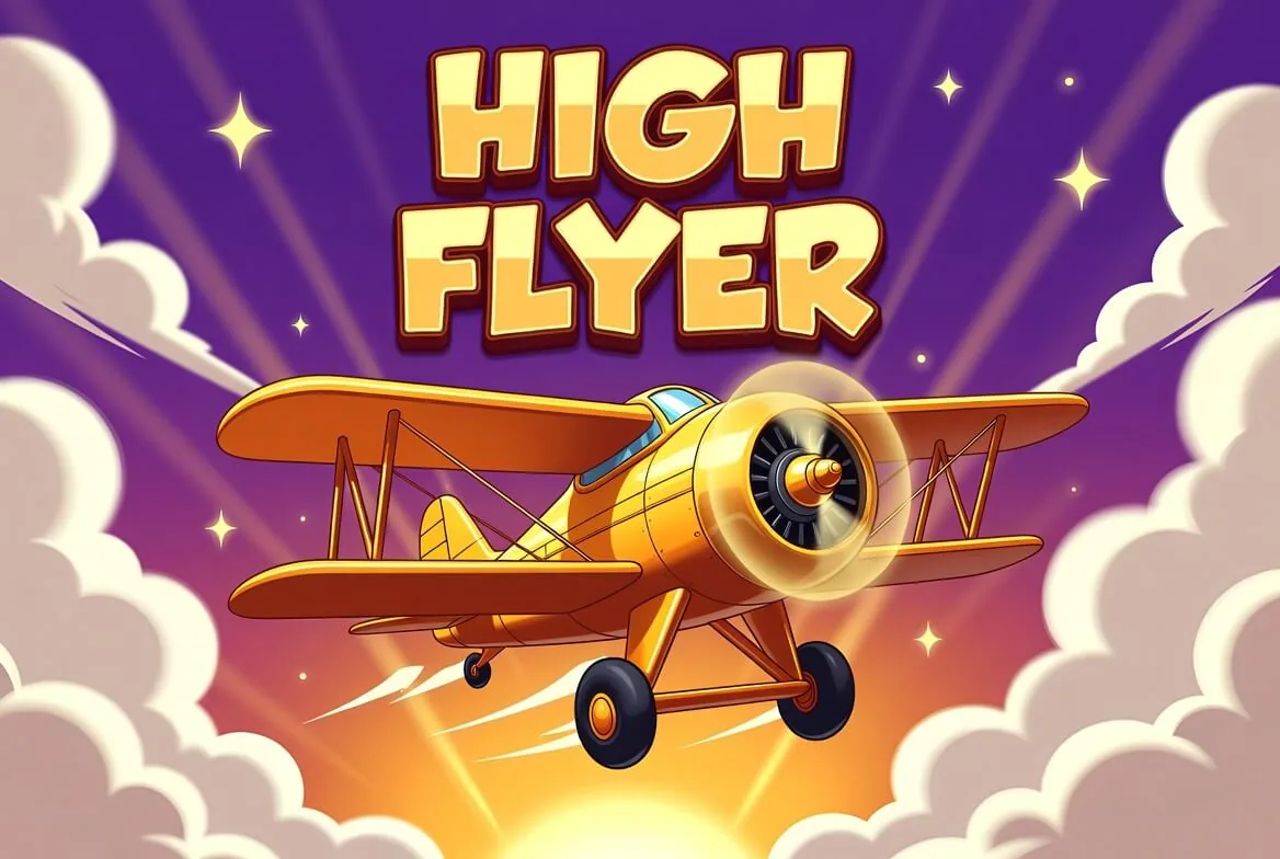Panel riwayat 500 multiplier terakhir pada bot High Flyer palsu