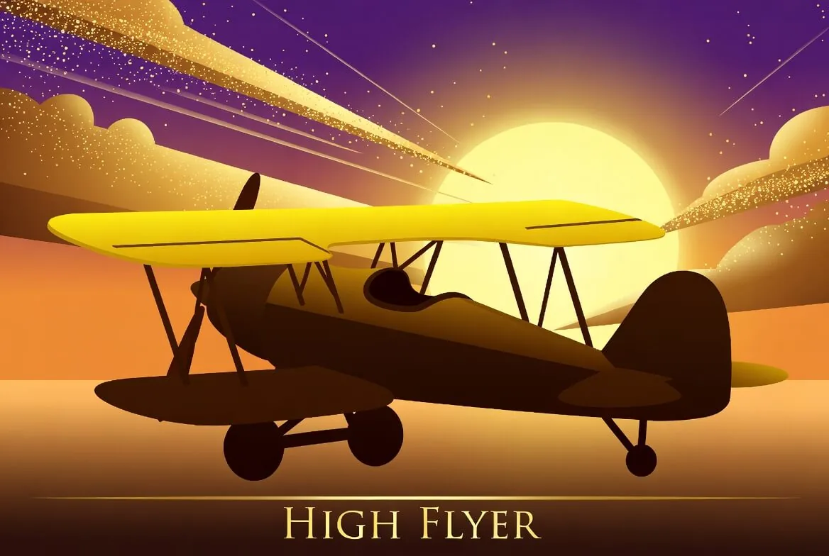 Lobi High Flyer casino dengan crash game dan paket bonus sambutan